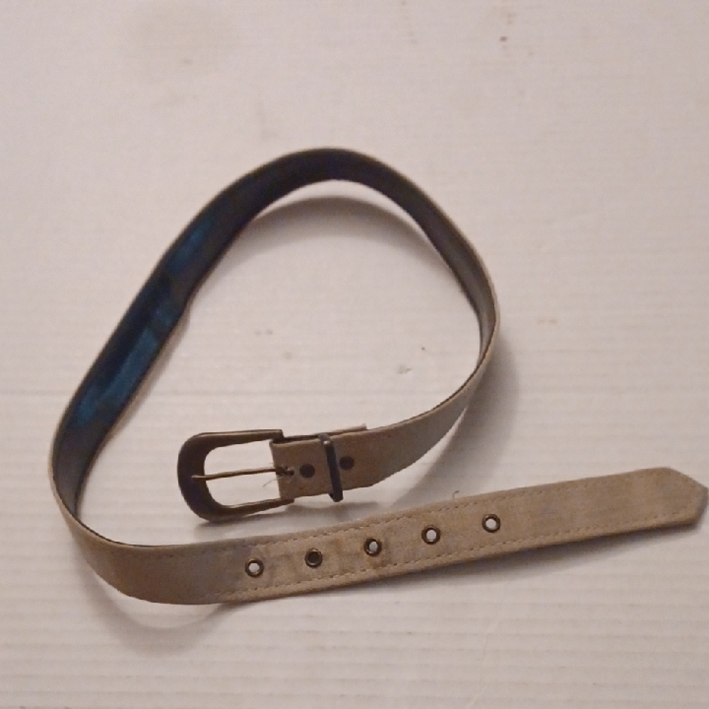 $4 Add-on Beige Fabric Belt - Large (Girl) Or Small (Women)